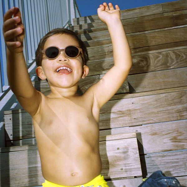 #D KIDS PLUS Sonnenbrille, chocolate, IZIPIZI