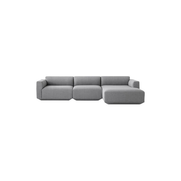 Develius Modular Sofa F, light grey, &Tradition