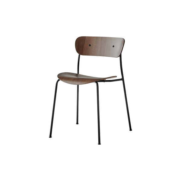 Pavilion AV1 Chair, walnut/black, &Tradition