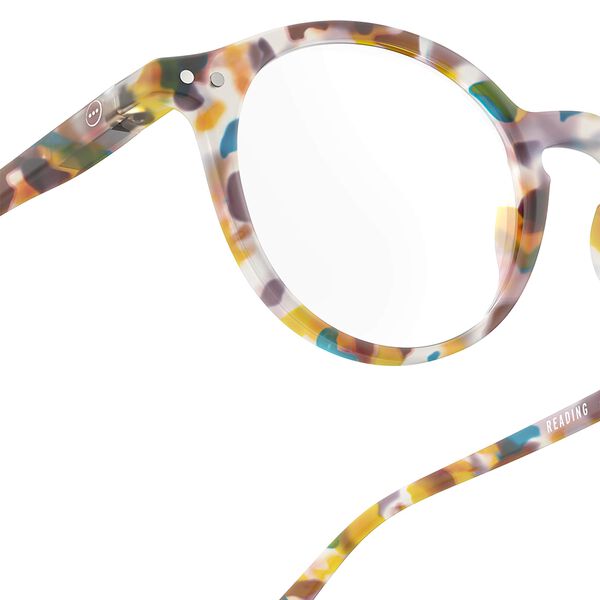 #D READING Brillen, blue tortoise, IZIPIZI