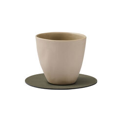Serene glass mat Circle, moss, LIND DNA