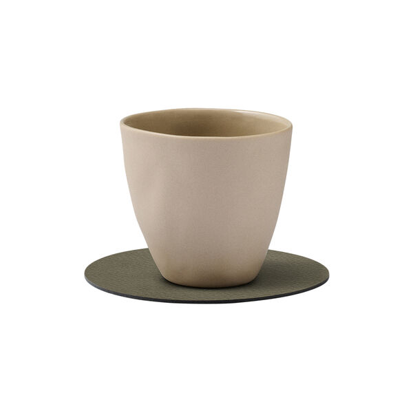 Serene glass mat Circle, moss, LIND DNA