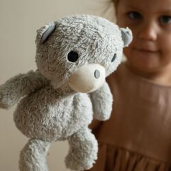 Bimle Bear Cuddly Toy, grey, Franck & Fischer