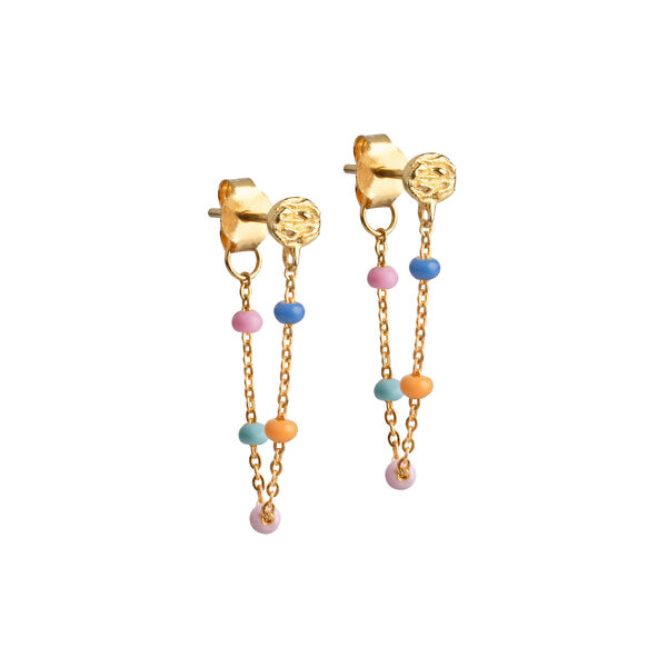 Lola Ohrringe, Gold/Lolly, ENAMEL Copenhagen