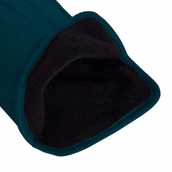 Carla Leather Gloves, teal, Kessler