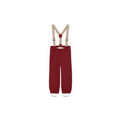 MATWILAS Snow Pants, red merlot, Mini A Ture