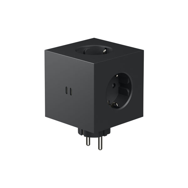 Quadrat 2 USB-C (30W), stockholm schwarz, Avolt