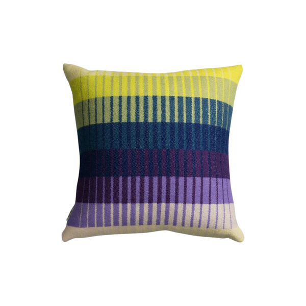 Åsmund Gradient Kissen, violett/gelb Åsmund Gradient Kissen, violett/gelb, Røros Tweed