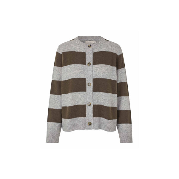 MaLilianna Cardigan, m. grey mel., Masai