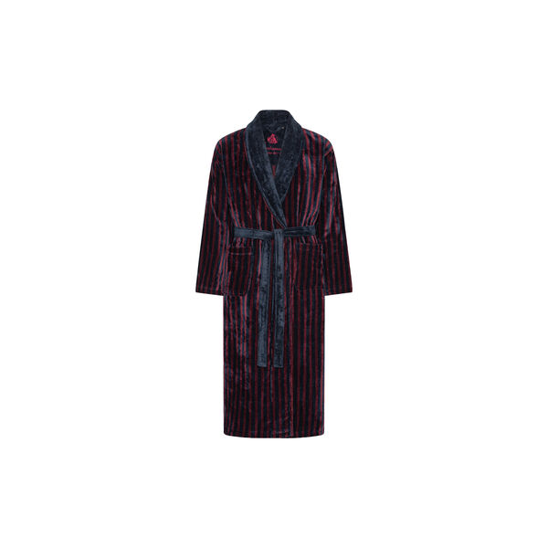 Skagerak Bathrobes, navy/bordeaux strip, Ambassador 1867