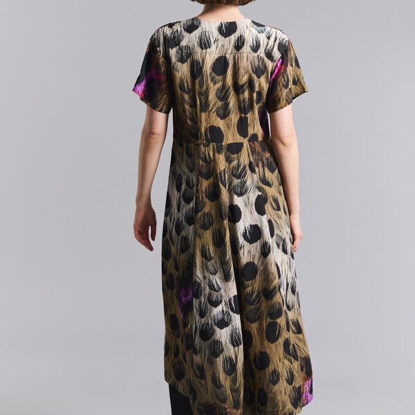 Haru short sleeve dress, eye of the tiger, BITTE KAI RAND