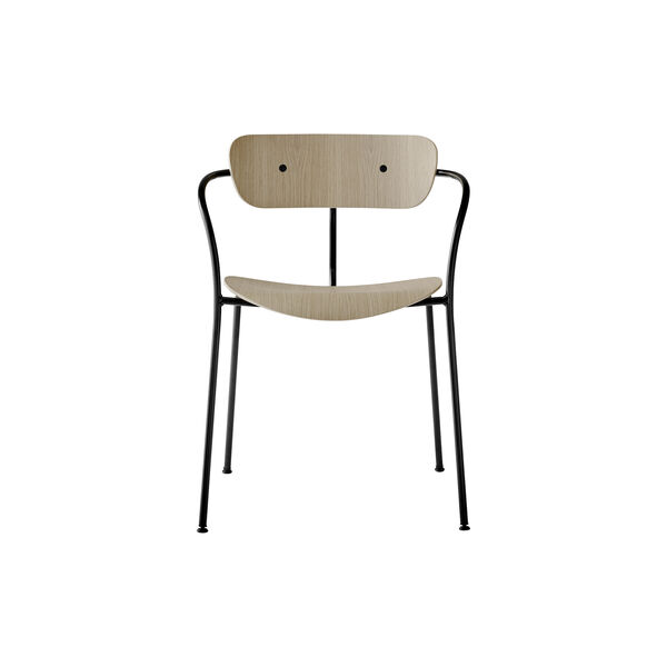 Pavilion AV2 Chair, oak/black, &Tradition
