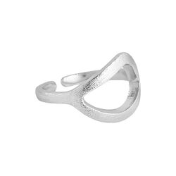 Ring, silver-plated, Pure by Nat