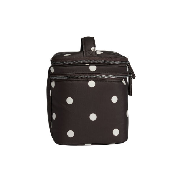 TreasureMBG Toiletry Bag Rec., polka dot, brown, Markberg
