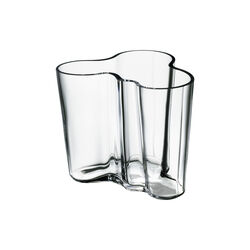 Alvar Aalto Vase, transparent, Iittala