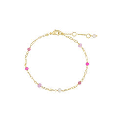 Lina bracelet, pink purple, Pure by Nat