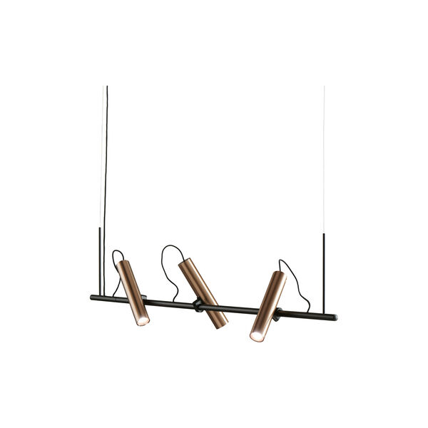 SPIRIT S1000 Pendant, black/rose gold, LIGHT-POINT