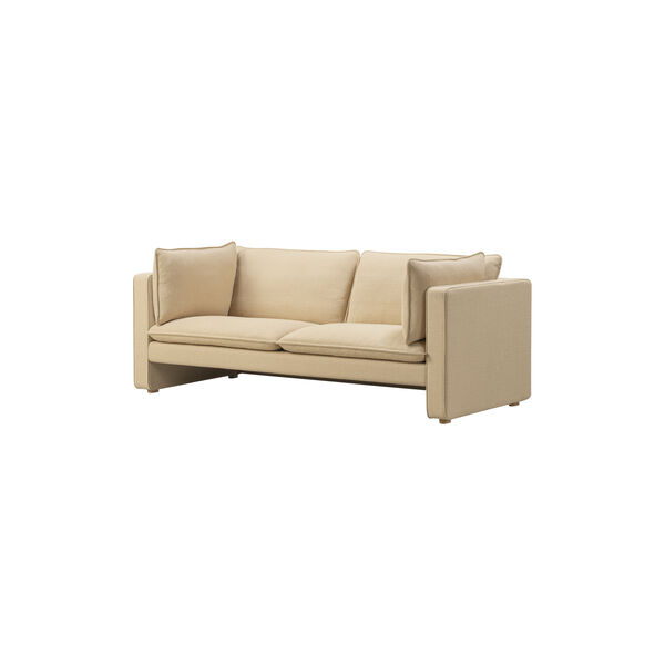 Jota 2-Sitzer-Sofa mit Armkissen, vidar 323, Fredericia Furniture