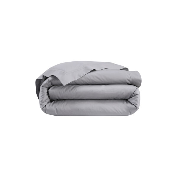 Triomphe Bed Linen, platine, Yves Delorme