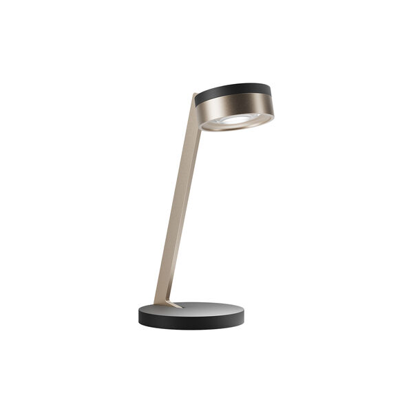 BLADE T1 SLIM Table Lamp, matt black/satin gold, LIGHT-POINT