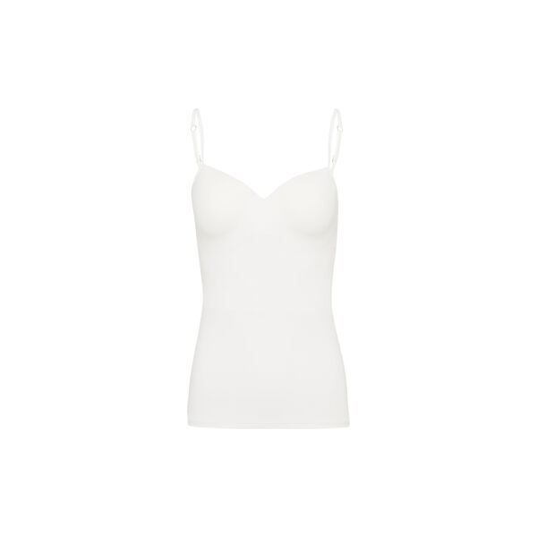 Allure Padded Bra-Camisole, off white, HANRO