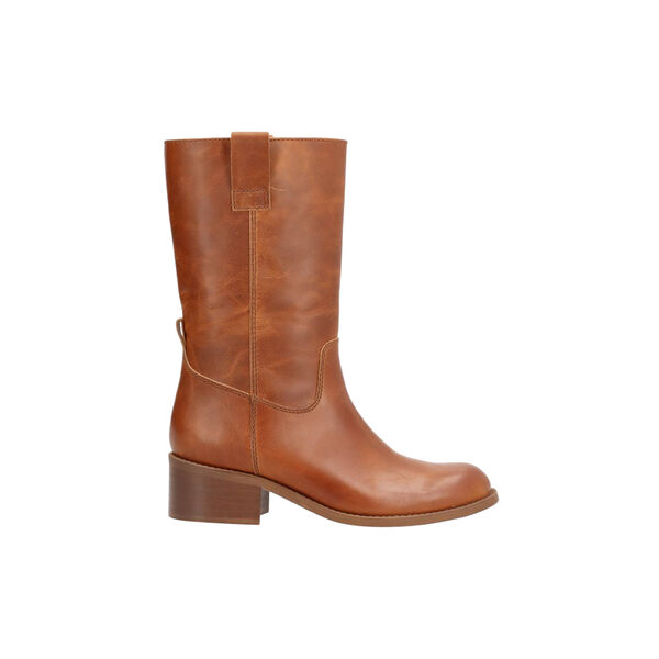 MARTINA Western Boots, cognac, phenumb copenhagen
