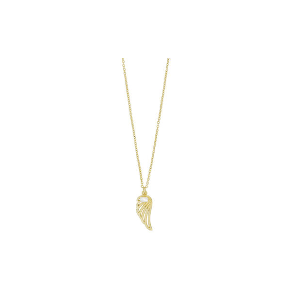 Necklace With Pendant, gold-plated, Pure by Nat