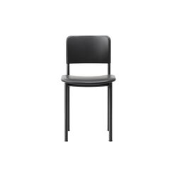 Plan Stuhl vollgepolstert, black/Omni 301, Fredericia Furniture