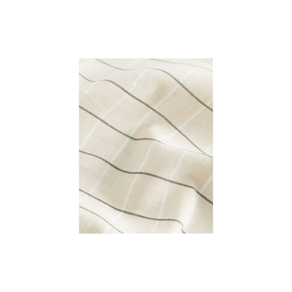 Sienna Cushion, winter white check, Studio Feder