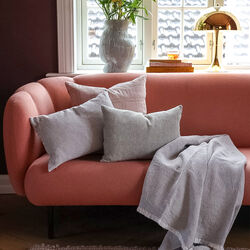 Daisy Cushion Cover, bottle green, ELVANG