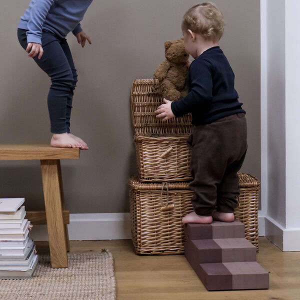 Krokodil M, vintage-rose, bObles