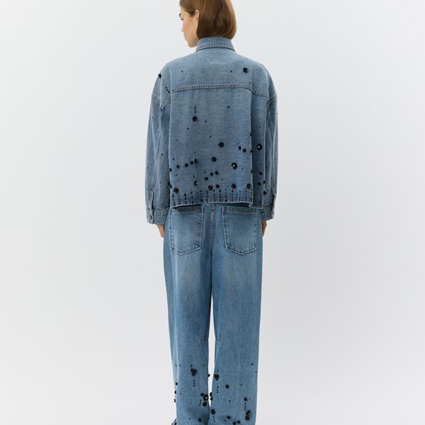 HavanaSW Barrel-Jeans, denim blue, Sofie Schnoor