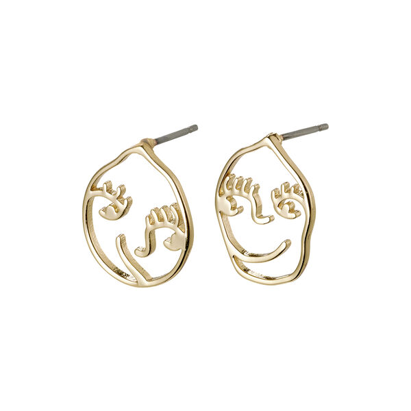 Debra ohrringe, gold, Pilgrim