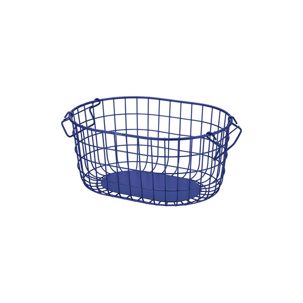 KAGO Storage basket Round M, mazarine blue, Blomus