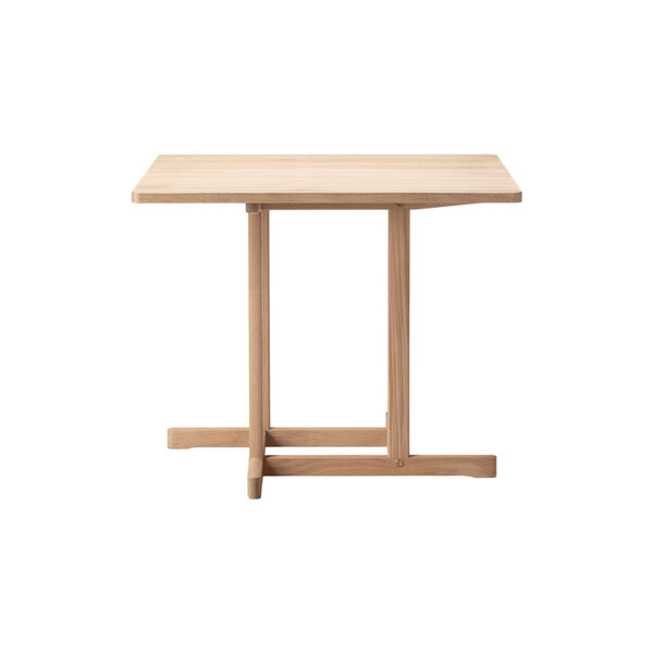 BM80 Mogensen Shaker Table 90x90 cm, soap treated oak, Fredericia Furniture