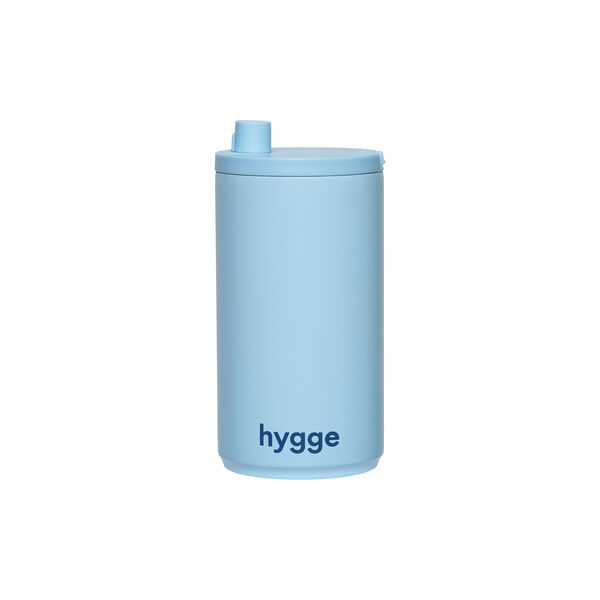 HYGGE Travel mug, light blue, Design Letters