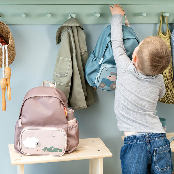 Tiny Farm Kinderrucksack, puder, Done by Deer