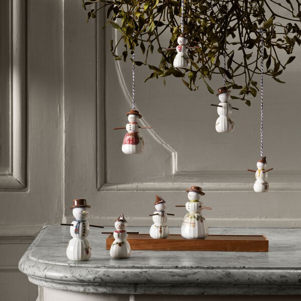 Hammershøi Weihnachts-Schneejunge hängend, Kähler