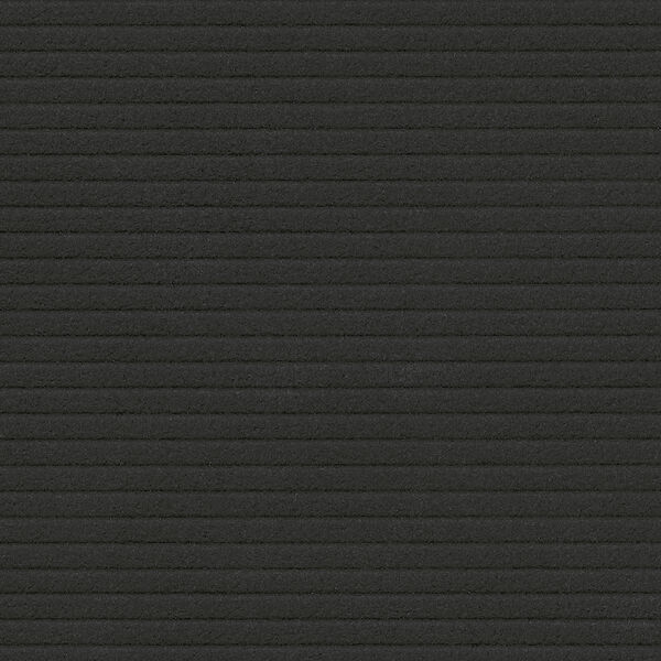 Corduroy table mat Square L, black ink, LIND DNA