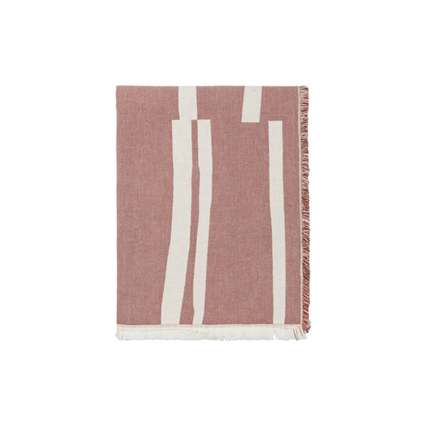 Lyme Grass Throw, rusty red, ELVANG