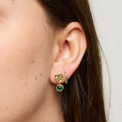 Noora post earrings, rainbow moonstone, Pure by Nat