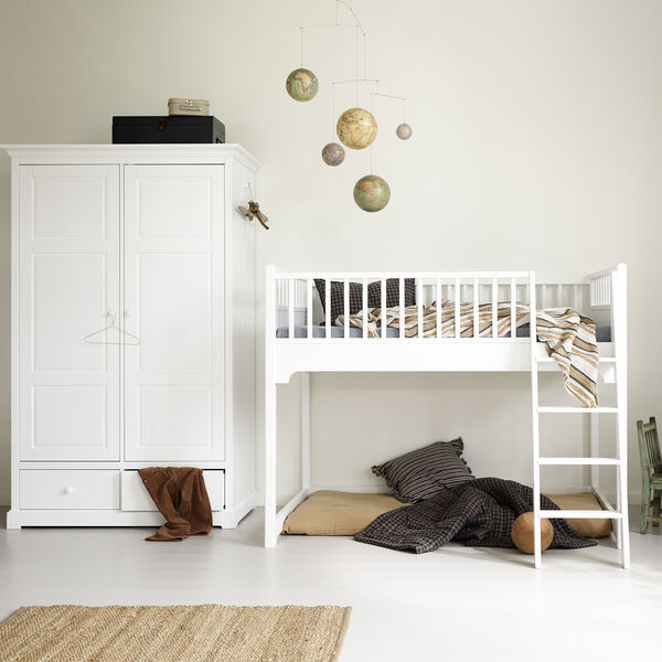 Seaside Wardrobe with 2 Doors, Oliver Furniture