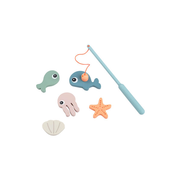 Sea Friends Bade- und Fischspielzeug, farbmix Sea Friends Bade- und Fischspielzeug, farbmix, Done by Deer