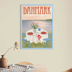 D&auml;nemark Erdbeerplakat, ViSSEVASSE