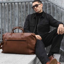 KieferMBG Wochenendtasche, cognac, Markberg