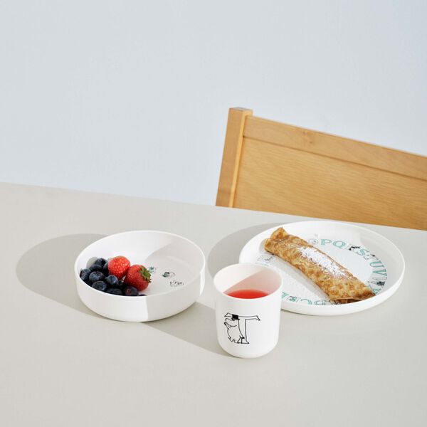 Moomin ABC Tasse T, moomin white, RIG-TIG