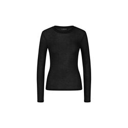 Beauty Layers Top LSL mit Rundhalsausschnitt, black, Triumph