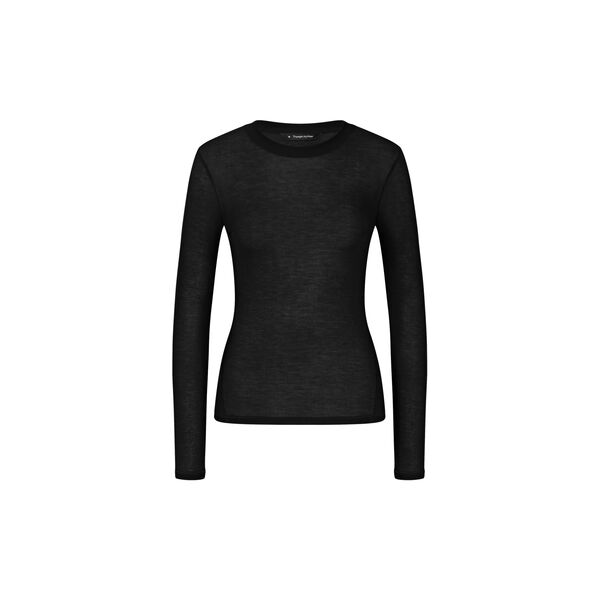 Beauty Layers Top LSL mit Rundhalsausschnitt, black Beauty Layers Top LSL mit Rundhalsausschnitt, black, Triumph