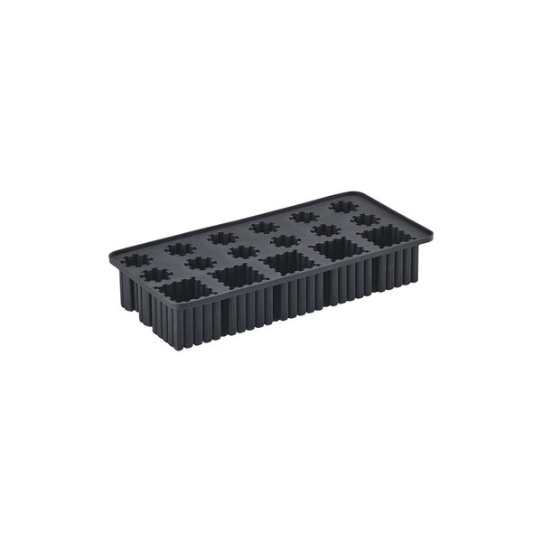 Singles Eisw&uuml;rfelschale, schwarz, Zone Denmark