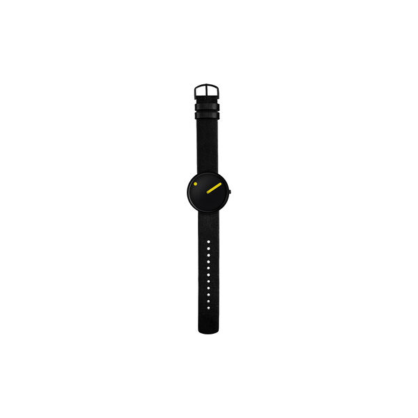 PICTO Wrist Watch, black/black/black, PICTO